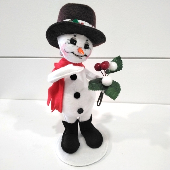 Annalee 9 " Winter Berry Snowman ⛄ - Picture 6 of 6